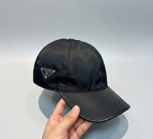 Prada baseball cap black hat - prada,