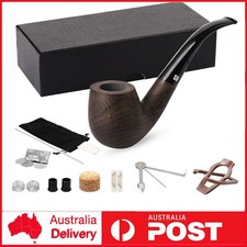 Ebony Wooden Tobacco Pipe