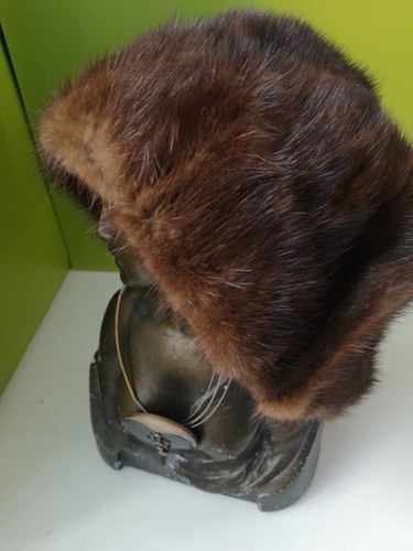Mink fur hat - hat, real