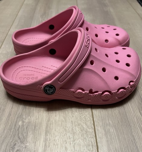Pink baya crocs - crocs, 3