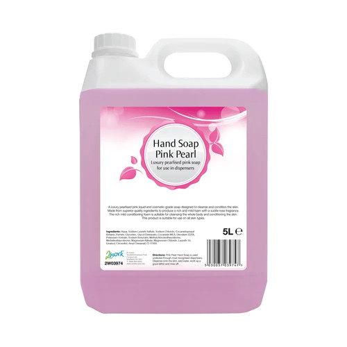 Hand wash soap - pink, pearl