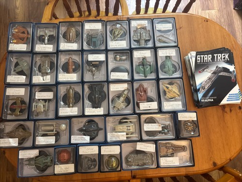 Eaglemoss star trek - star, starships