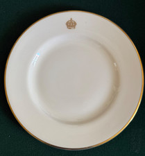Antique Minton Royal Porcelain Plate Made for Queen Elizabeth Mother Clarence Hs
