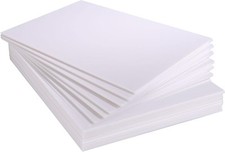 Foam Board-Pack of 40-A3 420 x 297mm-5mm Thick  Polystyrene Sheet-LIGHT DAMAGE