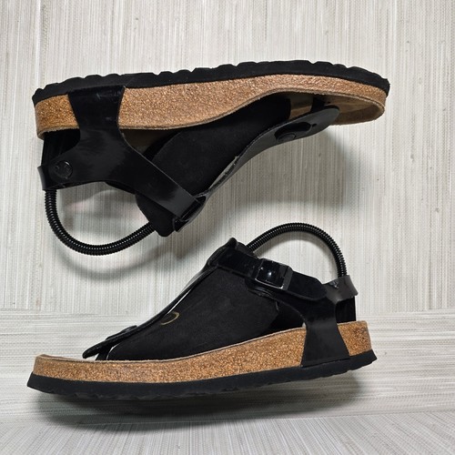 Birkenstock yara black patent - birkenstock,