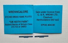 WRENN Etched model railway