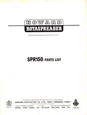 Howard ~ ROTASPREADER SPR-150