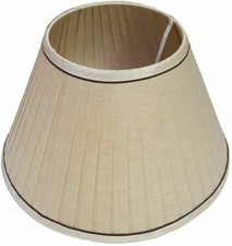 Pleated Fabric Cream