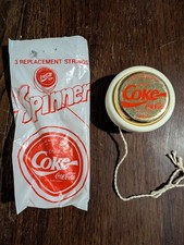 Vintage Coca Cola Gold yo-yo