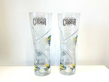 Cobra Beer Pint 2x Glasses