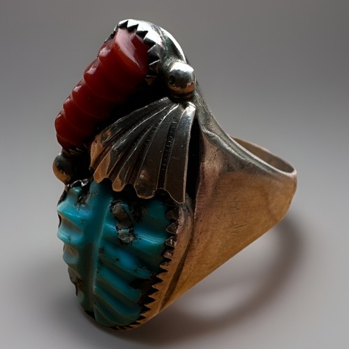 Native american sterling ring - american,