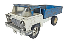 Vintage Triang Hi-Way Pressed Steel Open Back Lorry Truck Toy 1960s Unboxed.