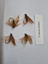 Green Peter Wet Flies Size 12s