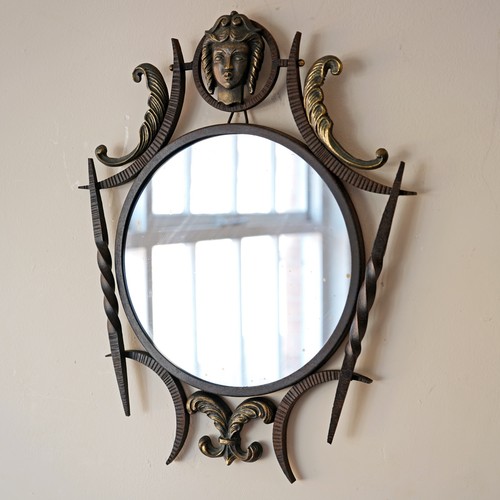 French wall mirror - mirror, 1940s
