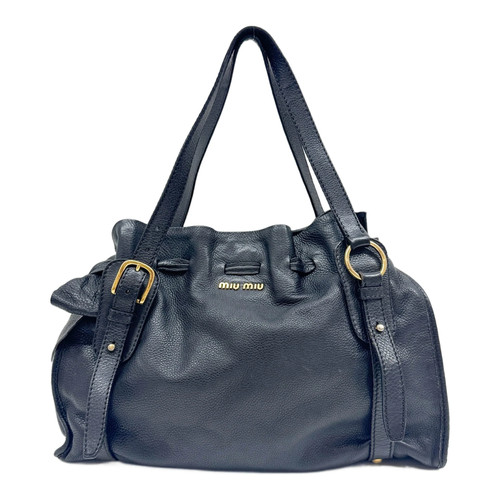 Vitello lux bow black - vitello, leather