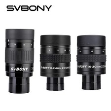 SVBONY 1.25" Zoom Telescope Eyepiece 7-21mm/8-24mm/10-30mm FMC Zoom Lens Telesco