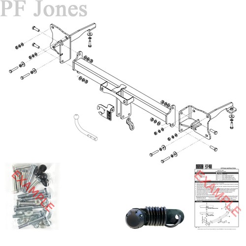 Pct towbar for vauxhall - towbar,