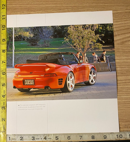 Porsche red 1998 - porsche,