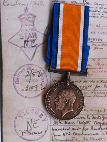 Aust war medal ww1 - aust,