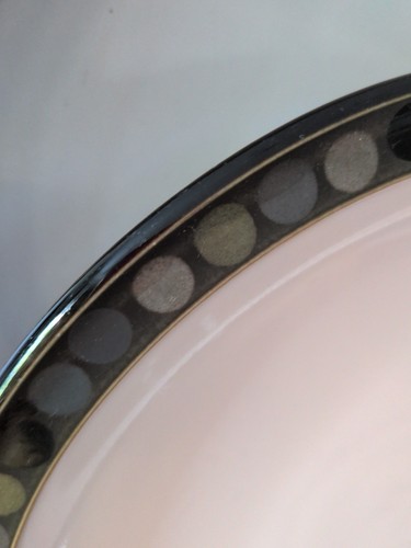 Denby jet dots - jet, dinner