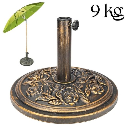 Cast iron round umbrella - iron,