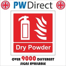 SIGN DRY POWDER FIRE