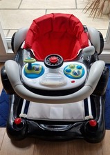 MyChild Coupe 2-in-1 Baby Walker Black-Activity Centre Baby Walker-6 Months +