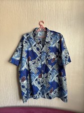 Thai Silk Men Shirt Size 3 XL  Mint Condition