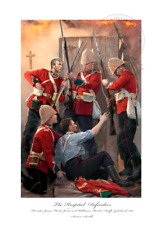The Hospital Defenders VC Rorkes Drift Isandlwana Art print Ltd ed Artist signed