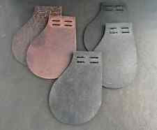 English Black Brown Leather Large Girth Buckle Guards 2 Slot 2 Straps Girth BB2