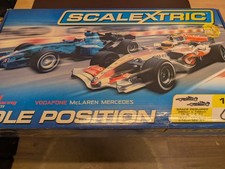 Scalextric Pole Position, McLaren Mercedes And Honda F1 Set