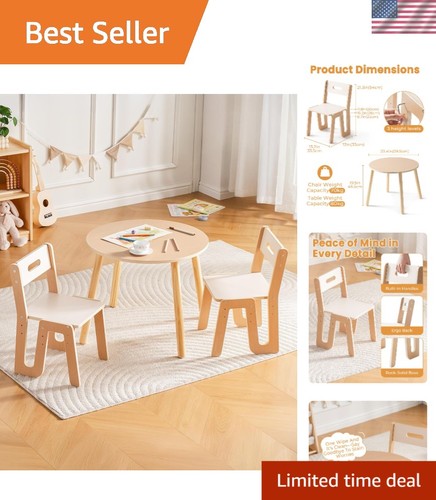 Wooden toddler table and chair - toddler,