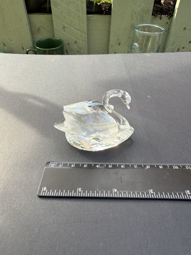 Genuine swarovski crystal swan - crystal,