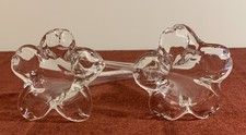 2 Single Stemmed Glass Flower