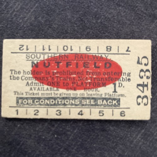 Platform ticket s r - , s.