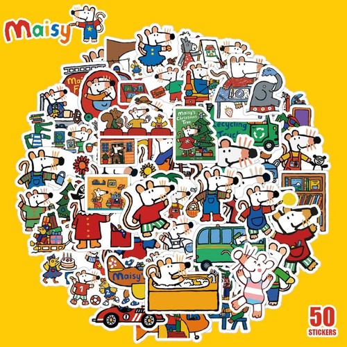 Maisy mouse sticker - mouse, piece