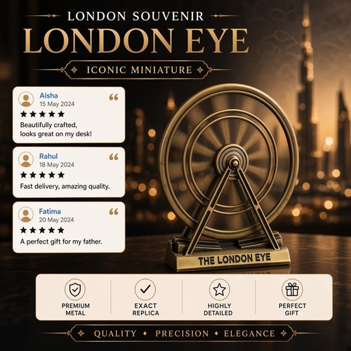 London eye model - model,, spinning