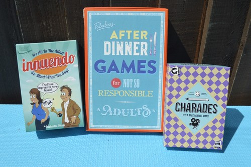 Charades game innuendo - -, of