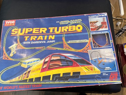 Vintage tyco super turbo train - super,