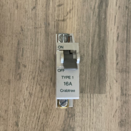 Crabtree amp type 6ka mcb - 16, 1