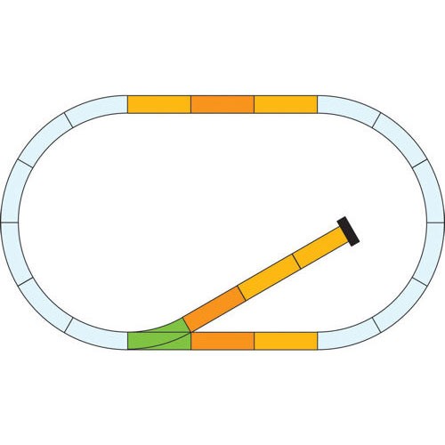 Piko track siding set - g-track,