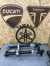 Kawasaki Zx6r 2007-2008 Front Forks And Yokes 18000 Miles Clean Condition