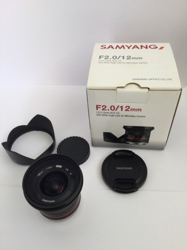 Samyang 12mm ncs - f2.0,