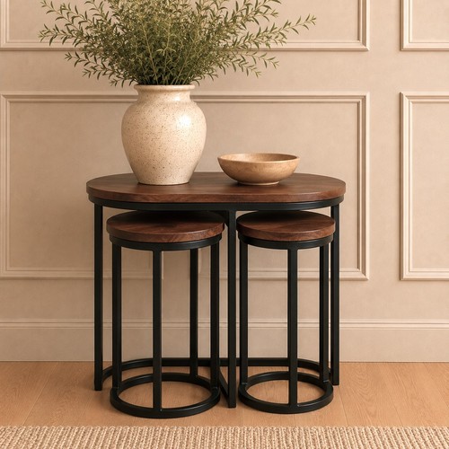 Piece nesting table - table, set