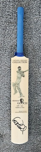 Graham gooch signed mini - signed,