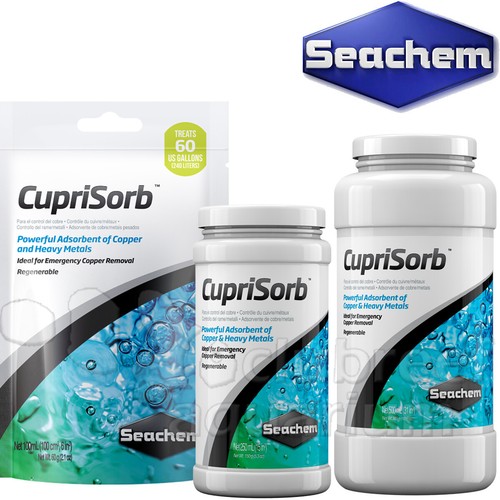 Seachem cuprisorb filter media - cuprisorb,