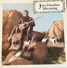 JERRY DONAHUE “TELECASTING” ORIG. 1986 VG LP, COVER+INSERT FAIRPORT CONVENTION