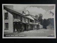 Cumbria: SKELWITH BRIDGE HOTEL, AMBLESIDE RP Old Postcard - The Lake District