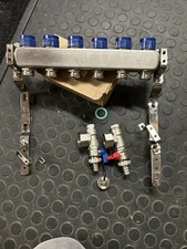 Underfloor  heating 6 Port Manifold With Valves/UFH manifold 6 port