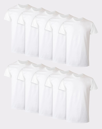 Hanes pack men tee - 10-pack, t-shirt